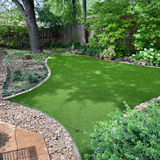 Shaded-Backyard-Solution-with-Pet-Friendly-Artificial-Turf-in-Garland-TX 1